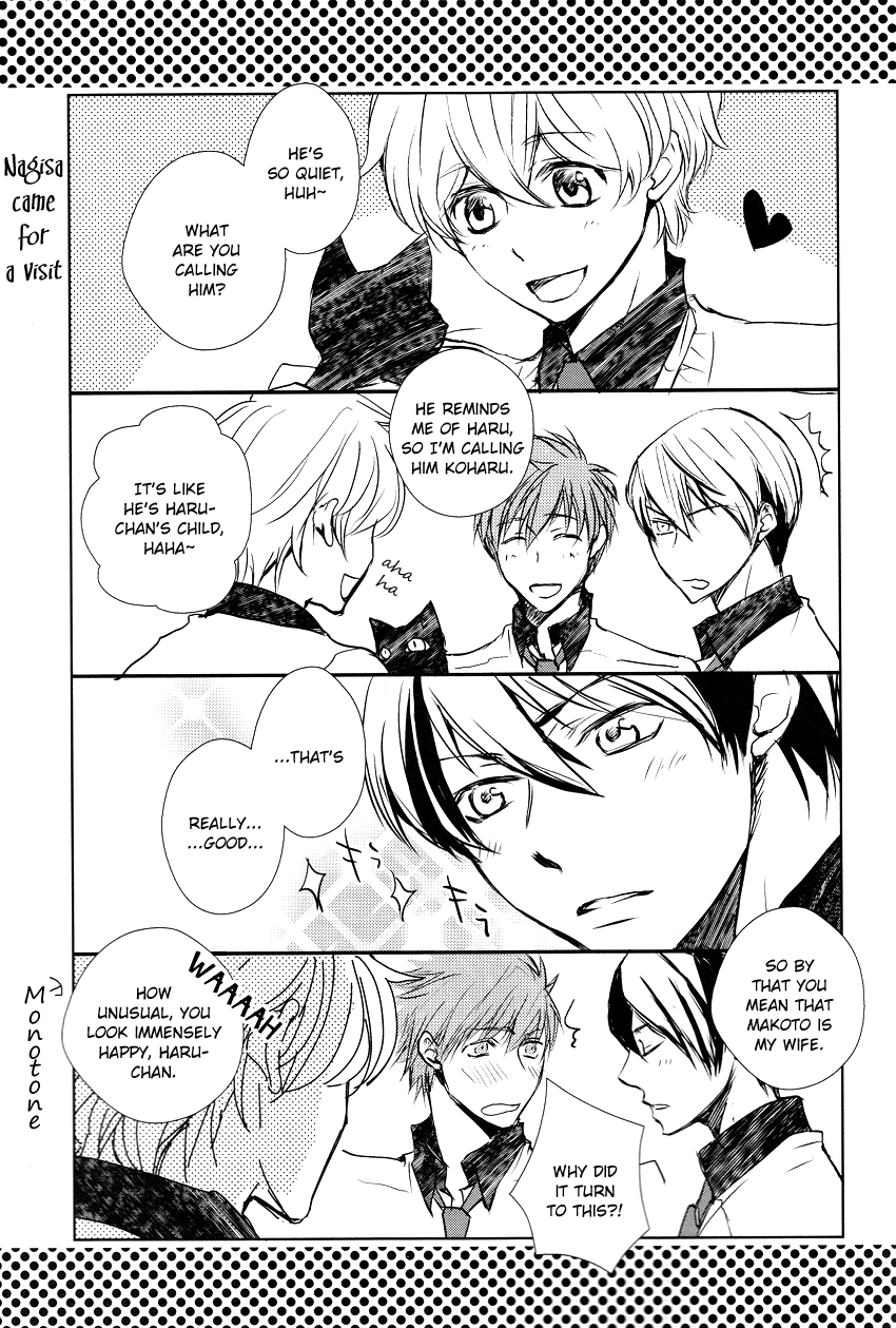 (恋愛自由形!entry2) [ベイビーピンク (俊成有人)] 誰にも触れさせない (Free!) [英訳]