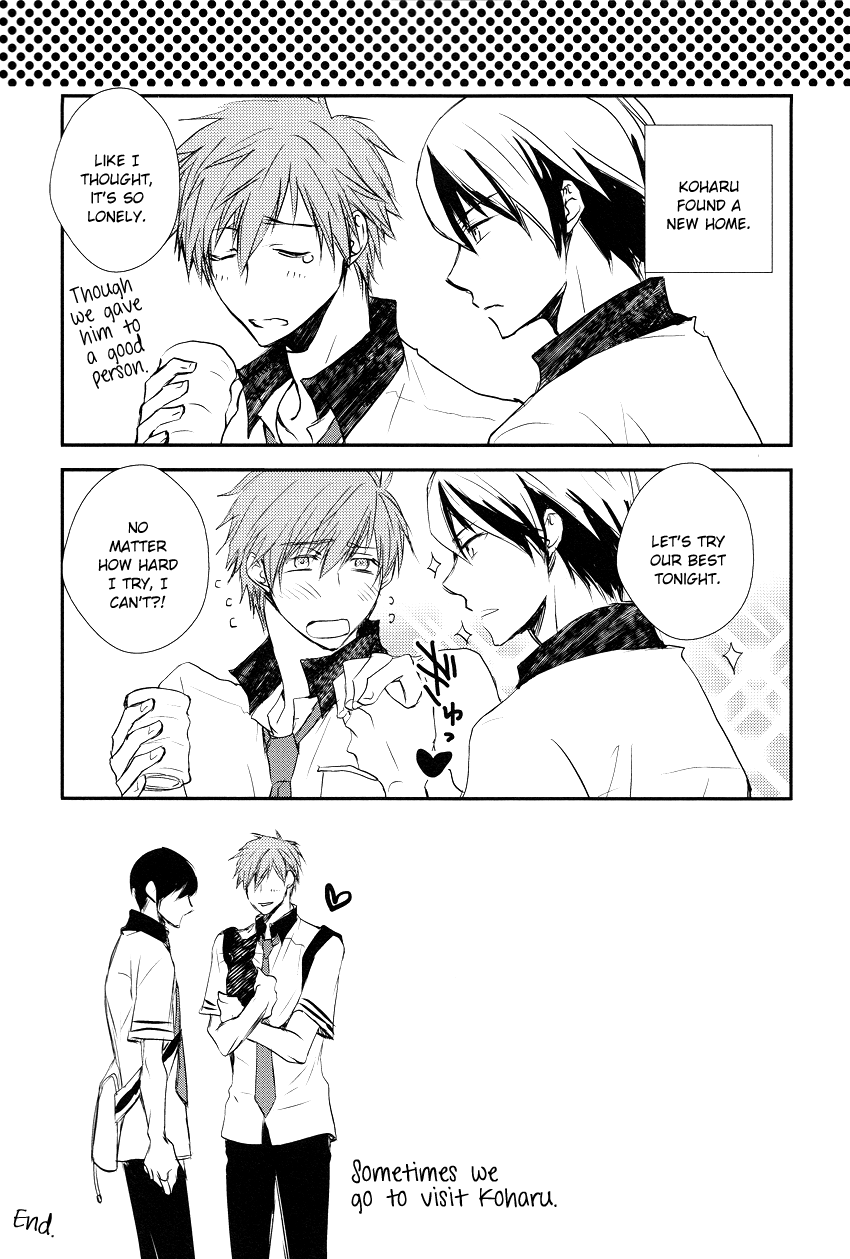 (恋愛自由形!entry2) [ベイビーピンク (俊成有人)] 誰にも触れさせない (Free!) [英訳]