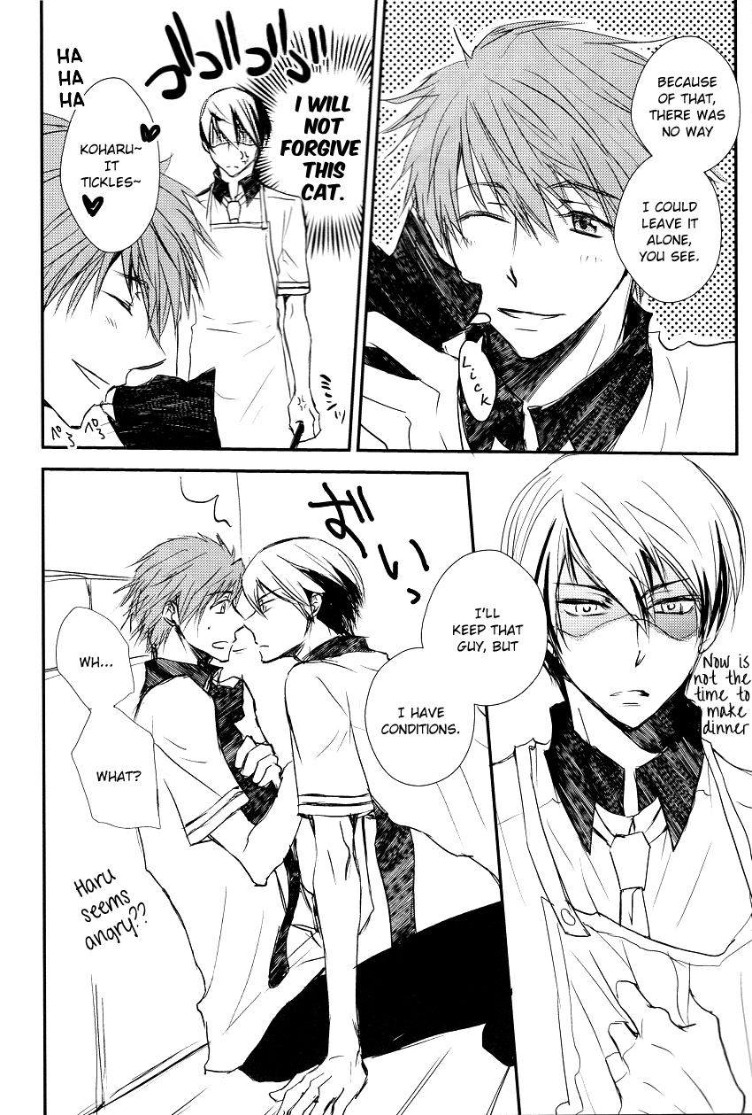 (恋愛自由形!entry2) [ベイビーピンク (俊成有人)] 誰にも触れさせない (Free!) [英訳]