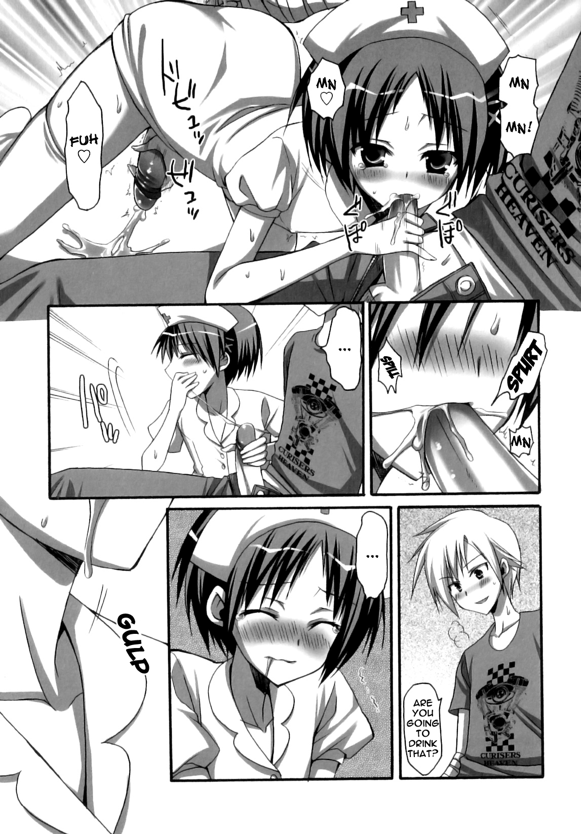 [あやかわりく] ナースでおじゃまっ! (ふたなりパフェ) [英訳]