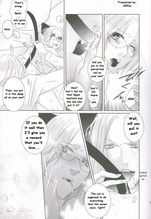 [OKFan]フランスxカナダ：猫が欲しいですか？ （Axis Powersヘタリア）[英語]