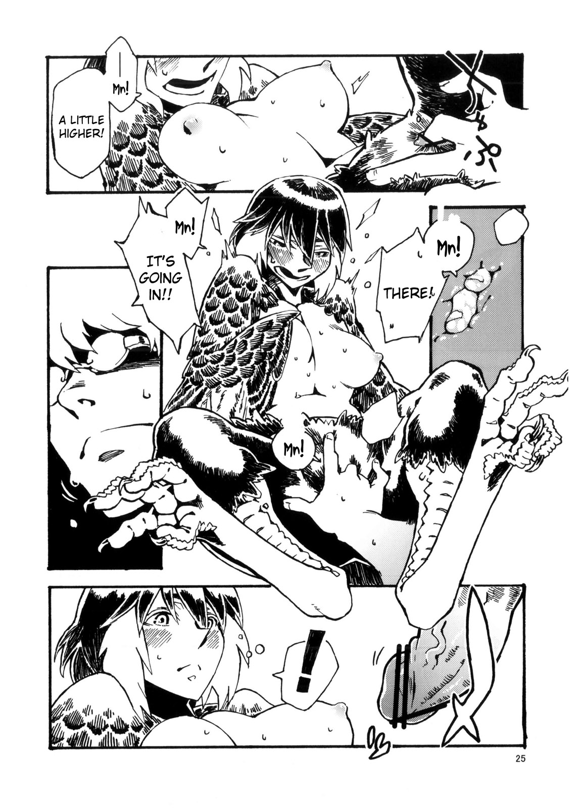 (コミティア103) [肉ドリル (とーます)] 人外春漫6 [英訳]