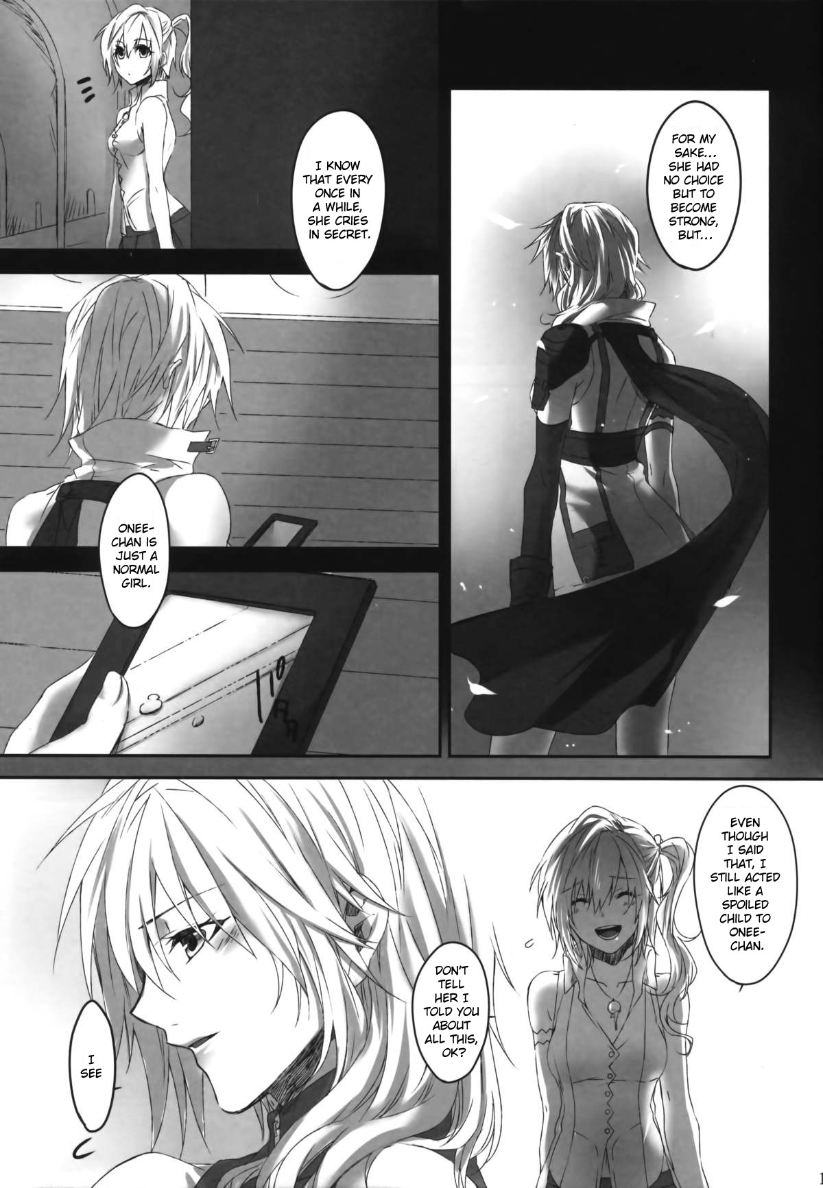 (C83) [CassiS (りおこ)] 雨夜の星 (ファイナルファンタジー XIII-2) [英訳]