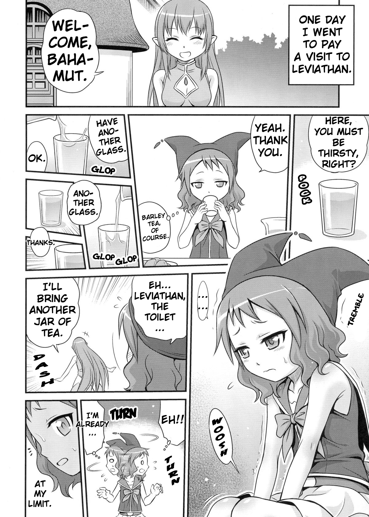 (C84) [スタジオた～ (狂一郎)] 絶壁のバハムートちゃん!! (絶対防衛レヴィアタン) [英訳] [無修正]