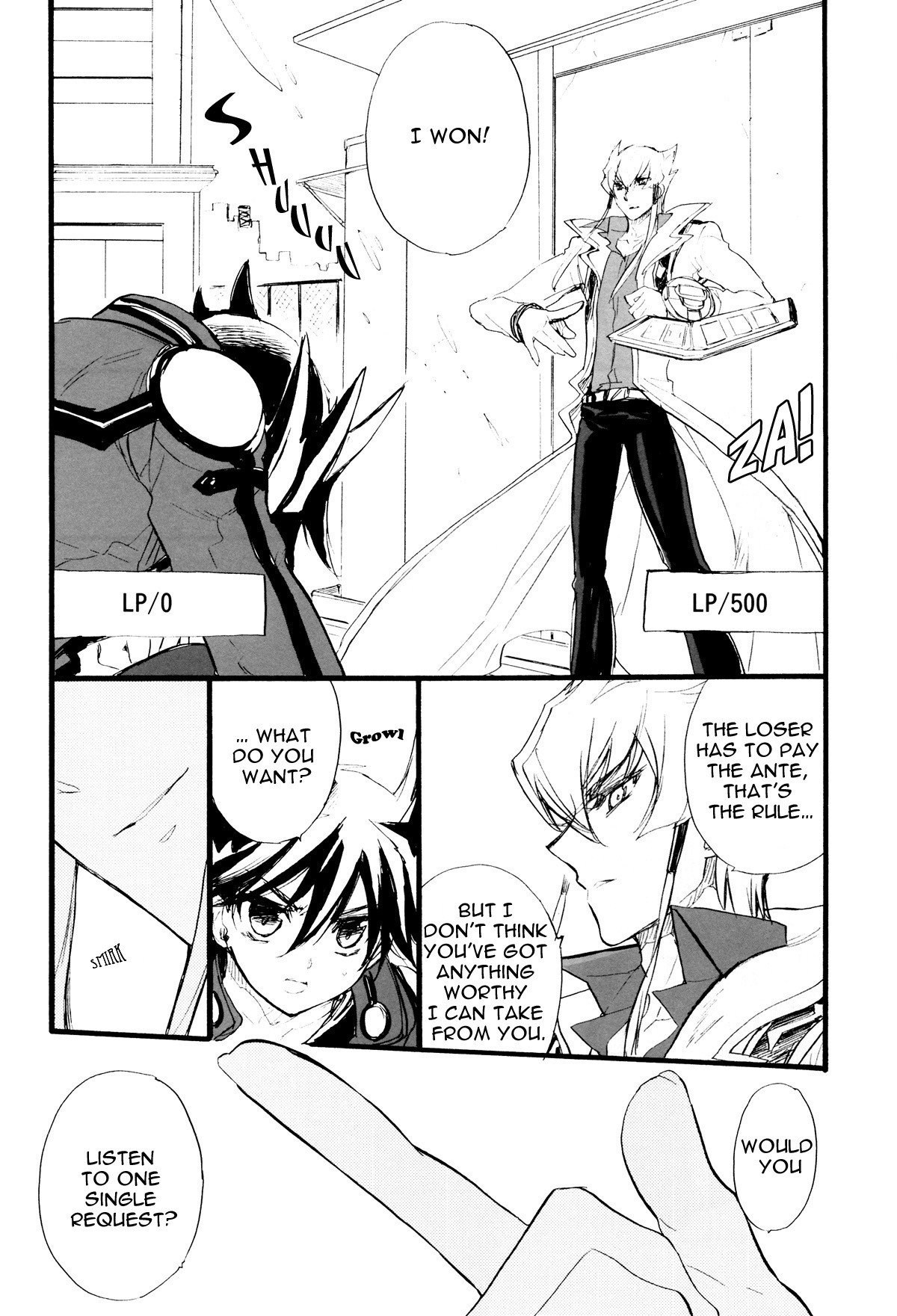 (SPARK3) [羅盤 (氷室雫)] セーラー服とデュエルキング (遊☆戯☆王!5D's) [英訳]