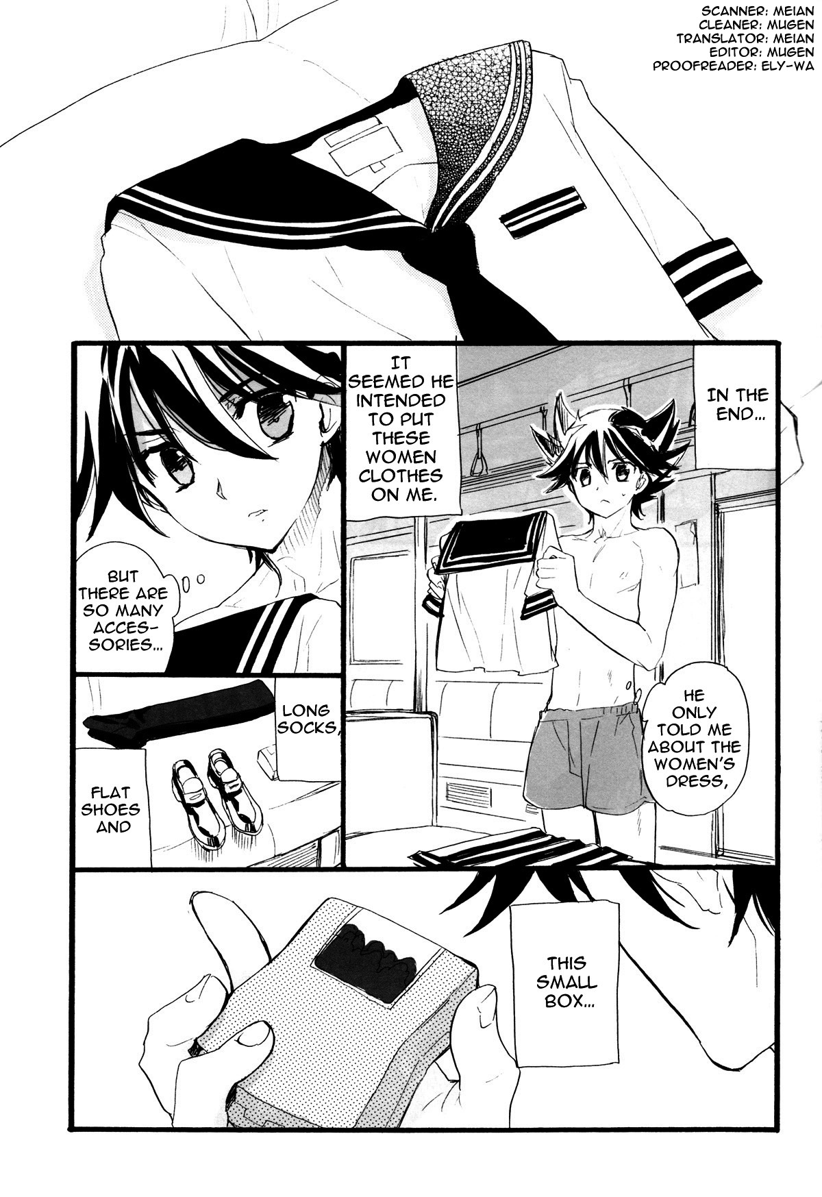 (SPARK3) [羅盤 (氷室雫)] セーラー服とデュエルキング (遊☆戯☆王!5D's) [英訳]