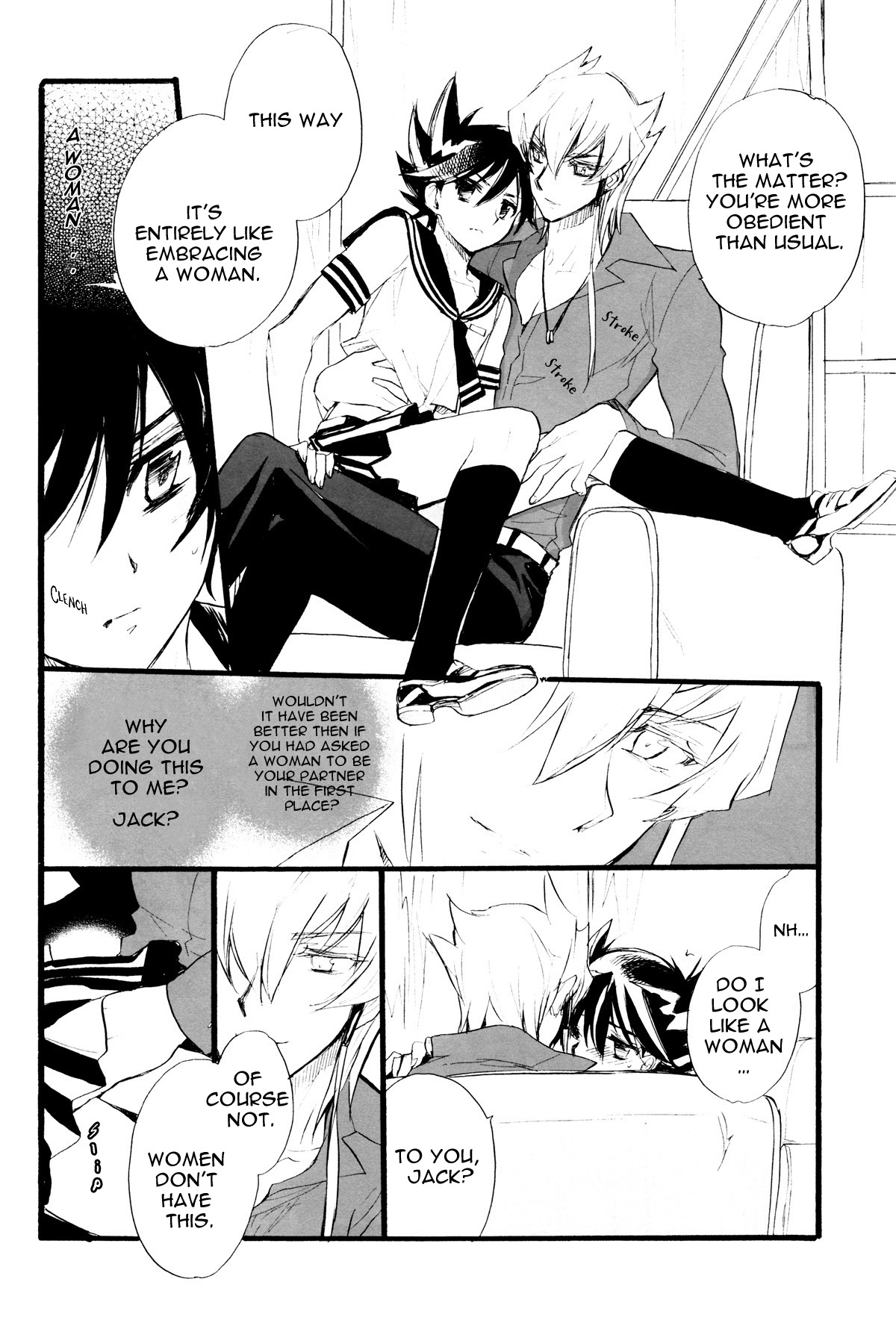 (SPARK3) [羅盤 (氷室雫)] セーラー服とデュエルキング (遊☆戯☆王!5D's) [英訳]