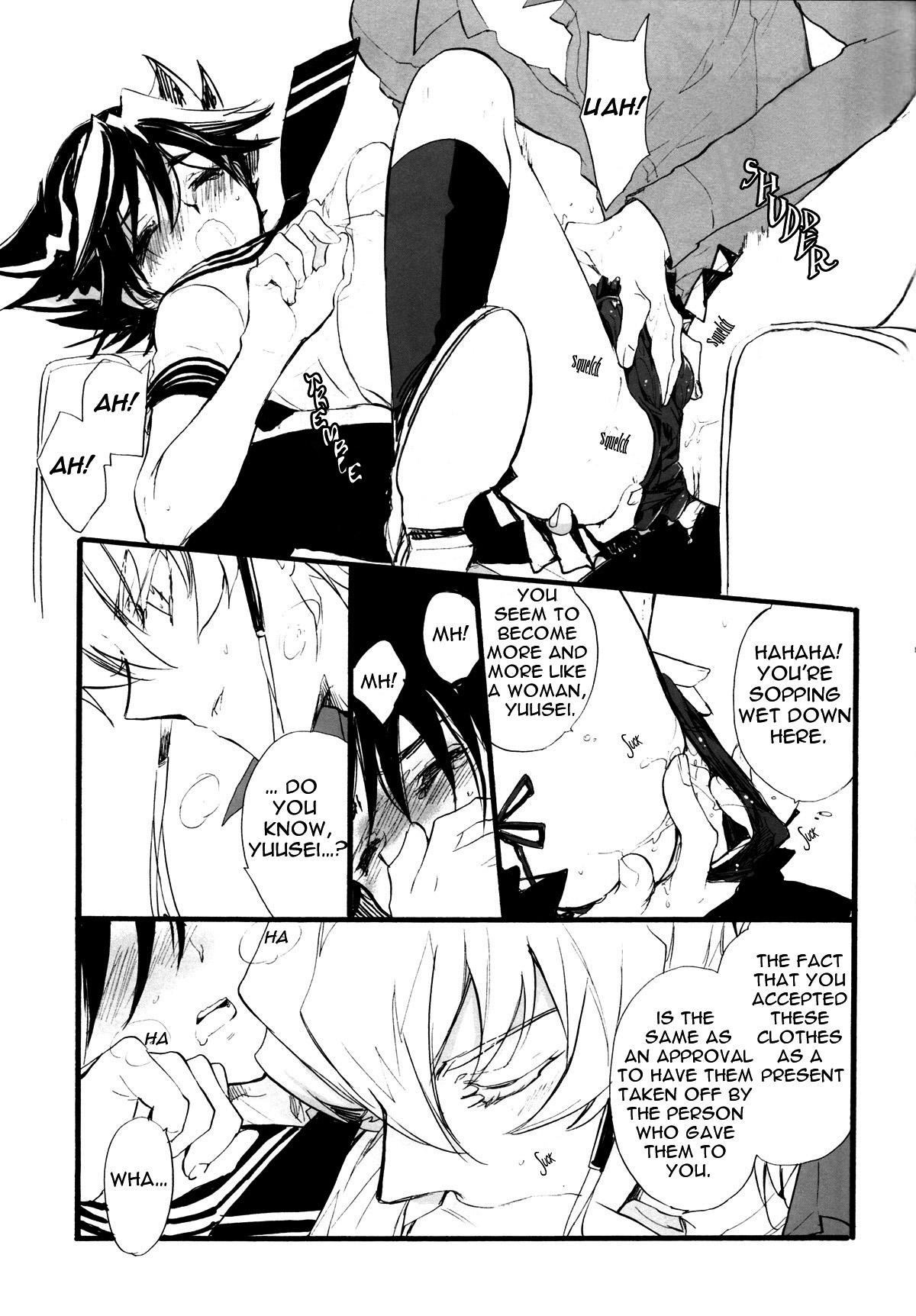 (SPARK3) [羅盤 (氷室雫)] セーラー服とデュエルキング (遊☆戯☆王!5D's) [英訳]