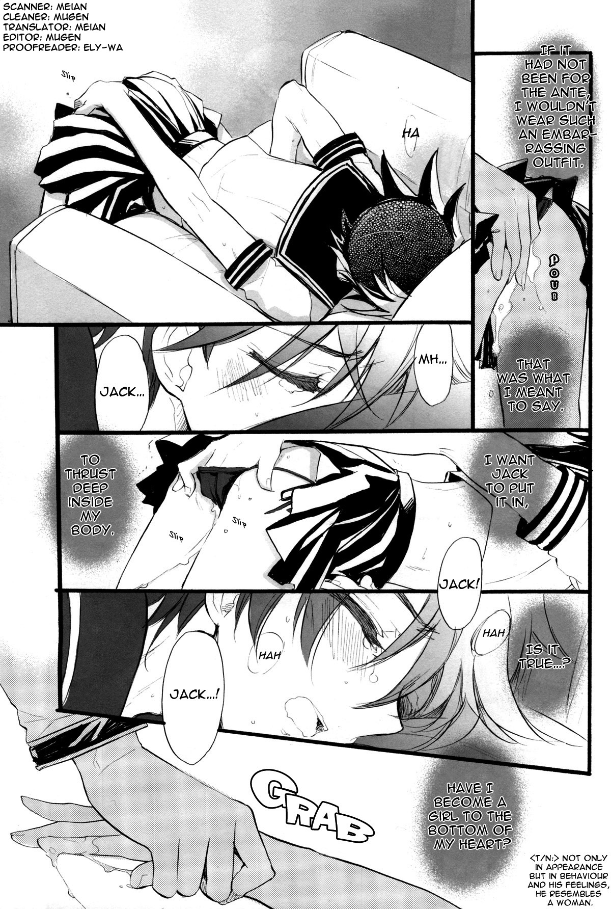 (SPARK3) [羅盤 (氷室雫)] セーラー服とデュエルキング (遊☆戯☆王!5D's) [英訳]