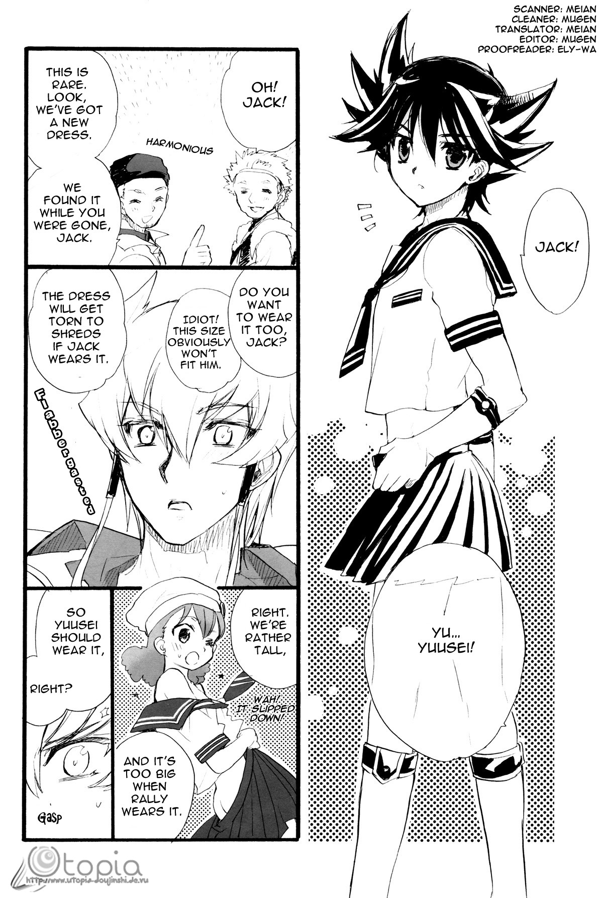 (SPARK3) [羅盤 (氷室雫)] セーラー服とデュエルキング (遊☆戯☆王!5D's) [英訳]