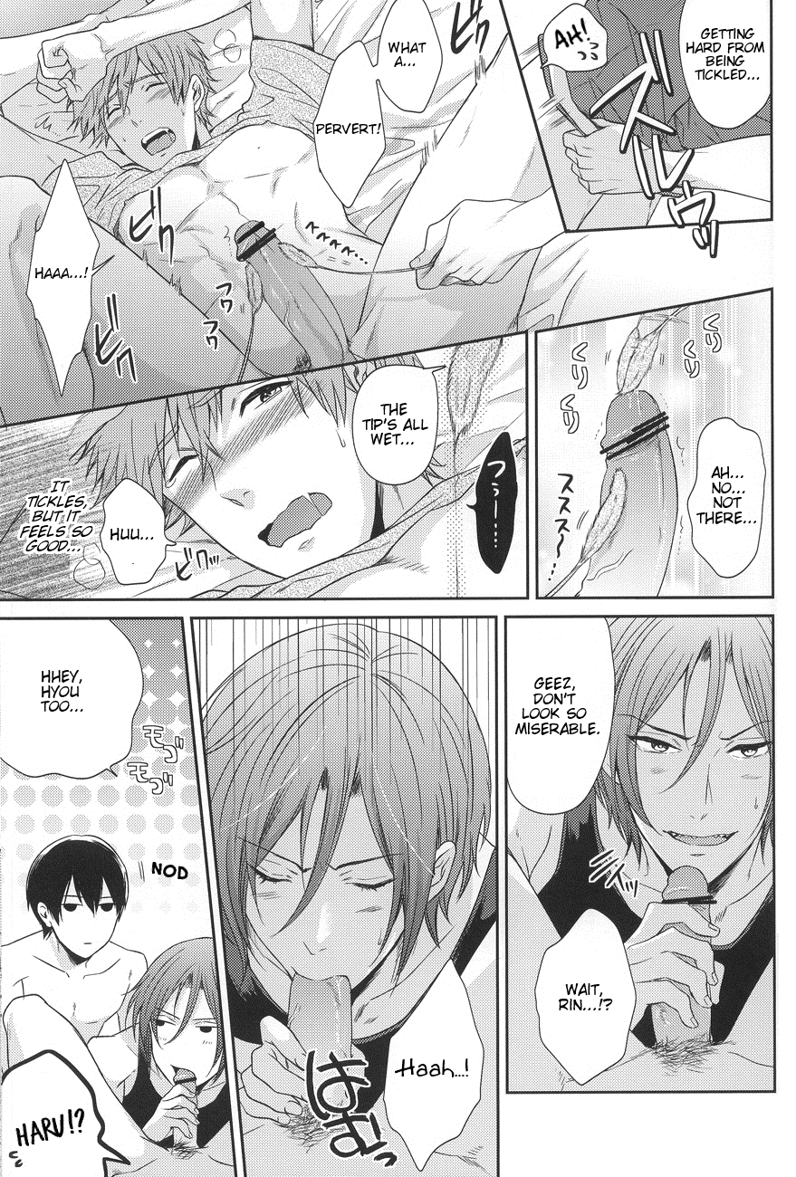 (GOOD COMIC CITY 20) [からあげオブザイヤー (からあげむちお)] 逆にねこにされちゃいました。 (Free!) [英訳]
