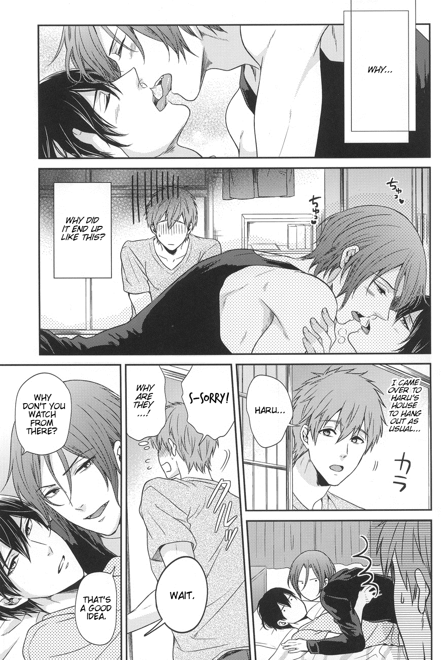 (GOOD COMIC CITY 20) [からあげオブザイヤー (からあげむちお)] 逆にねこにされちゃいました。 (Free!) [英訳]
