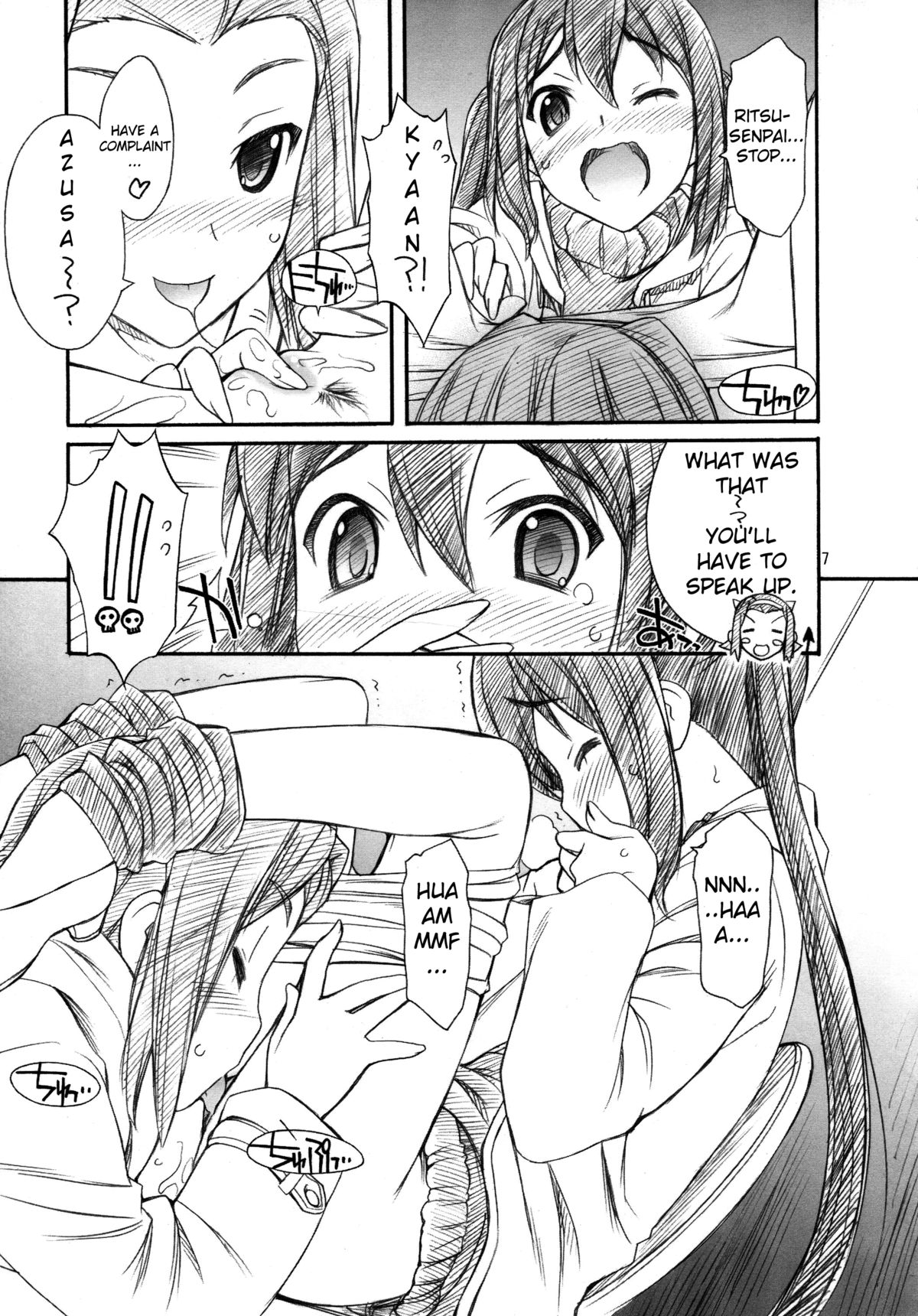 (C81) [MANITOU (中島零)] あずにゃんはおかず (けいおん!) [英訳]