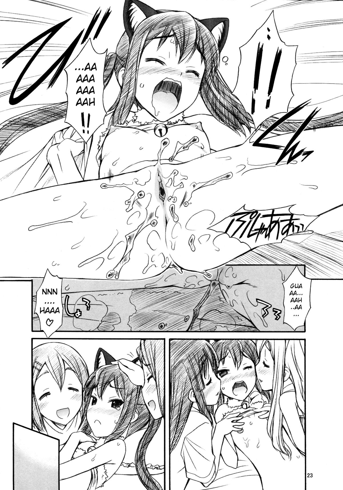 (C81) [MANITOU (中島零)] あずにゃんはおかず (けいおん!) [英訳]