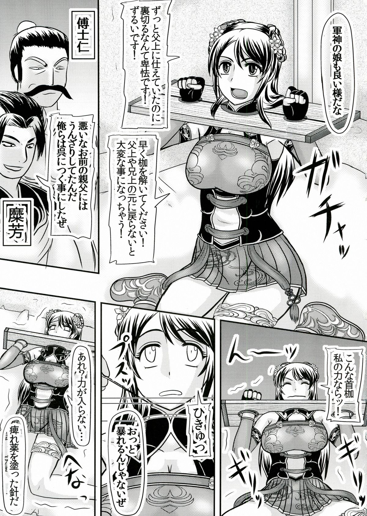 (COMIC1☆7) [拠点兵長 (祝たけし)] 姦・銀屏 (三國無双)