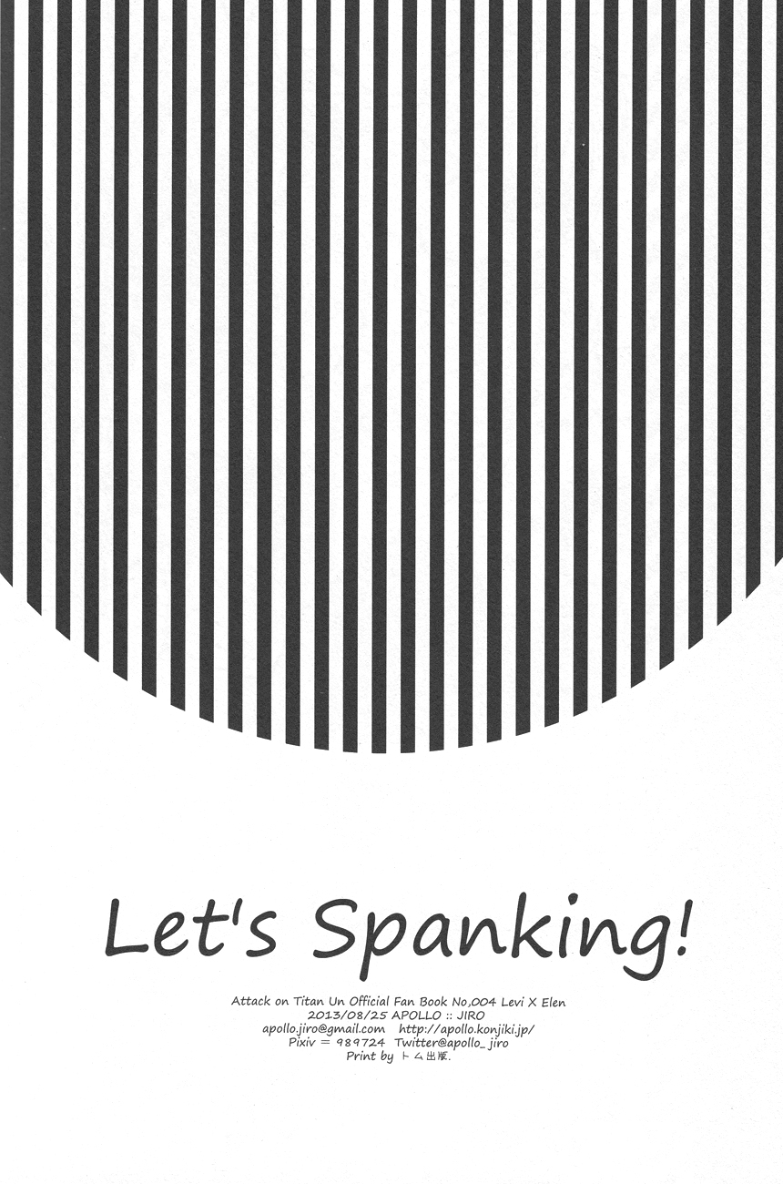 (壁外調査博) [APOLLO (JIRO)] Let's Spanking! (進撃の巨人)