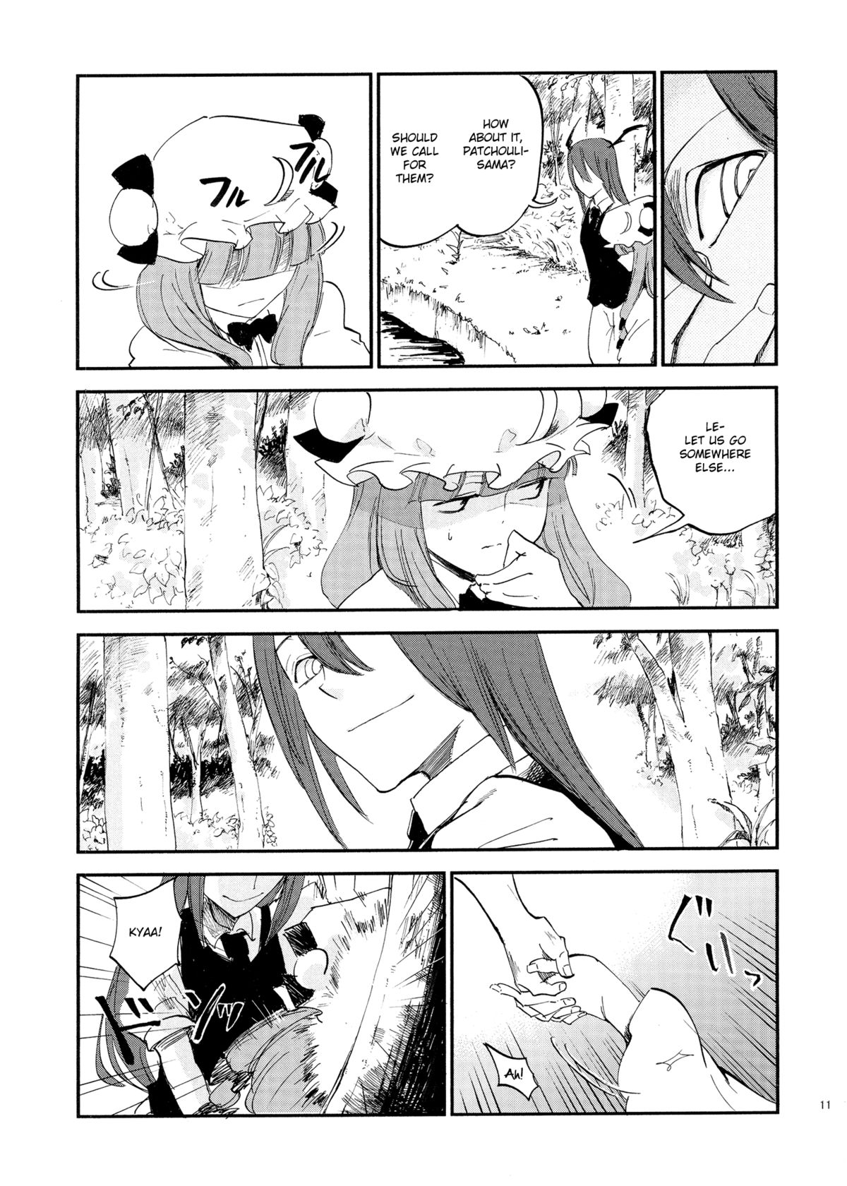 (例大祭10) [白ネギ屋 (miya9)] 曇天ライブラリー (東方Project) [英訳]