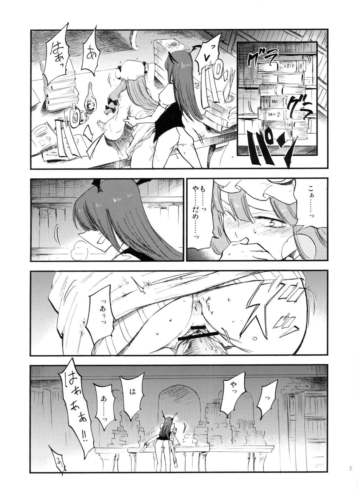 (例大祭10) [白ネギ屋 (miya9)] 曇天ライブラリー (東方Project) [ページ欠落]