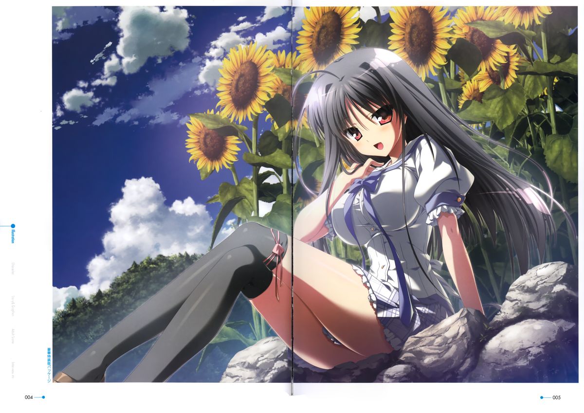 [minori] 夏空のペルセウス Visual Fan Book