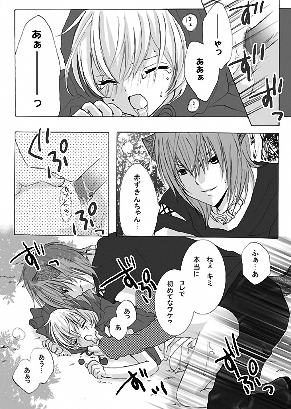 [赤ずきん少年]赤ずきんちゃんと狼の話
