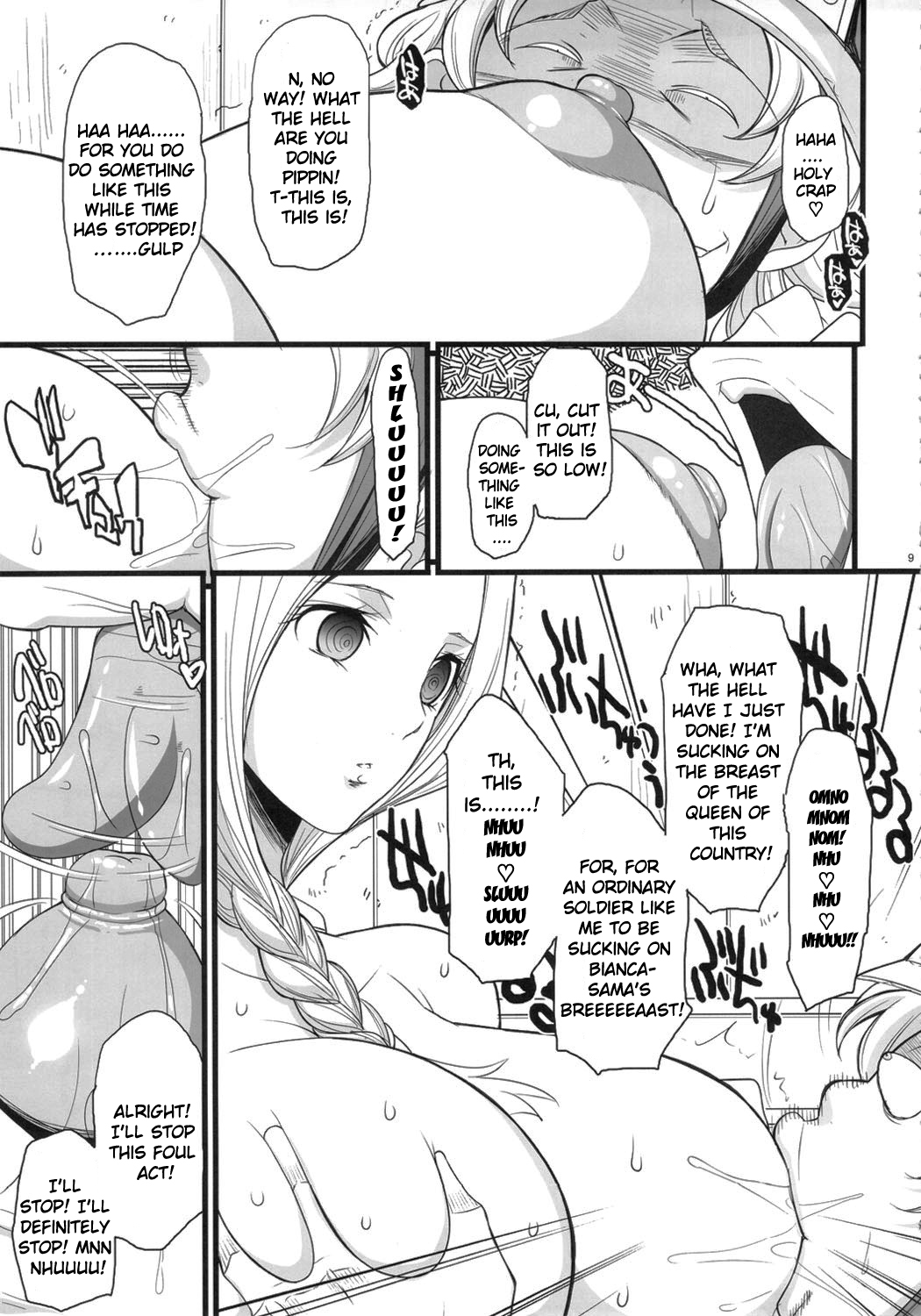 (C82) [ようかい玉の輿 (CHIRO)] ビア○カの腋 (ドラゴンクエストV) [英訳]