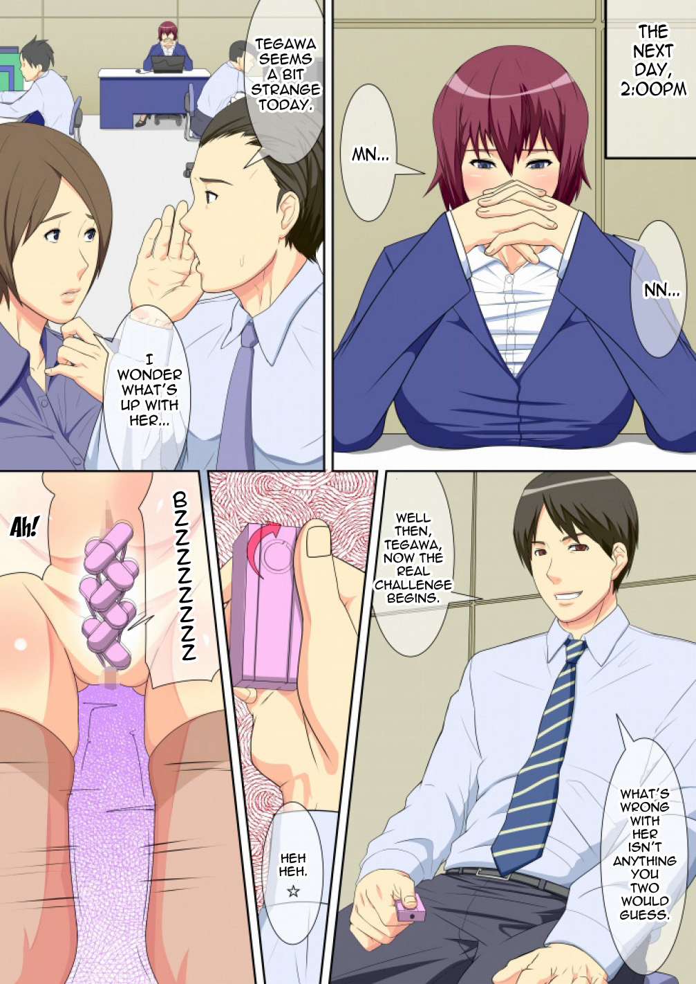 [ぽりのしす (しんくうたつや)] 女課長の秘め事～ボクの課長は変態女だった件について。 [英訳]