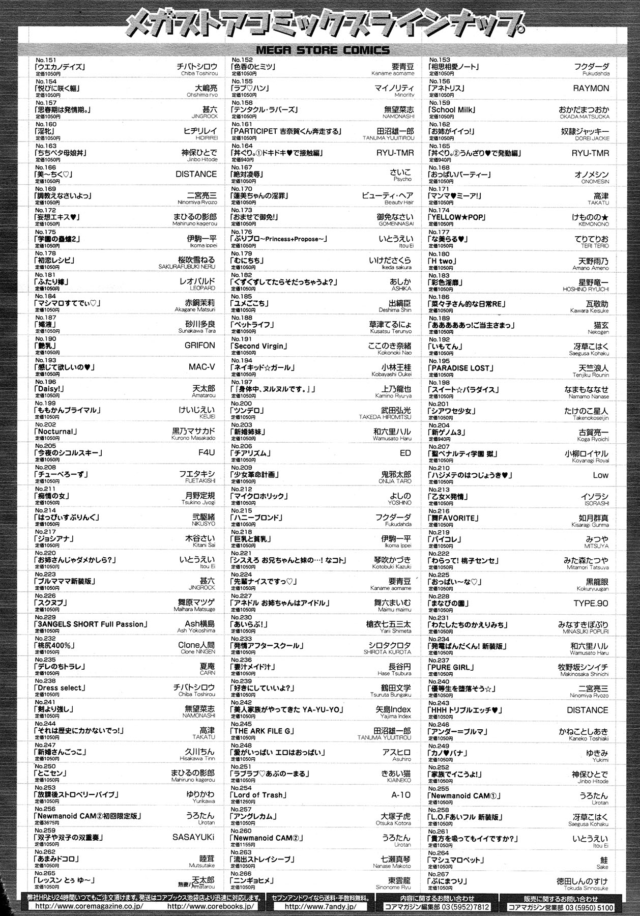 コミックメガストア 2013年2月号
