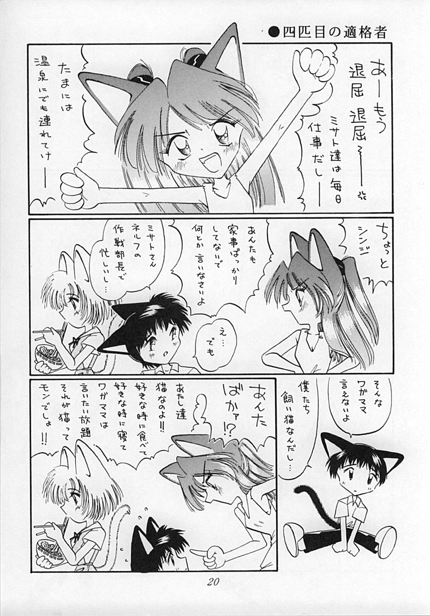 (C51) [猫耳魔術團 (まさみねこ)] えばねこ (新世紀エヴァンゲリオン)