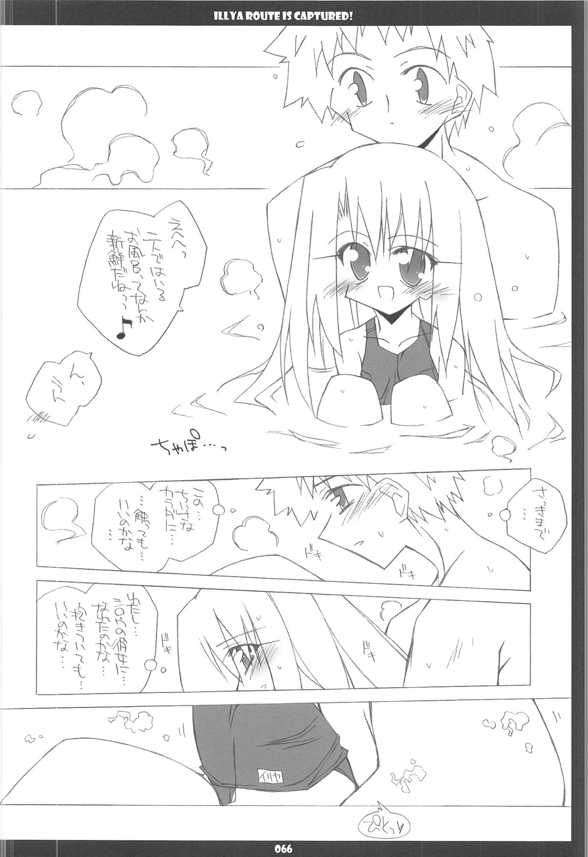 (C68) [THIRD BRAND (かつまたかずき)] イリヤルート攻略!完全完結版 (Fate stay night)