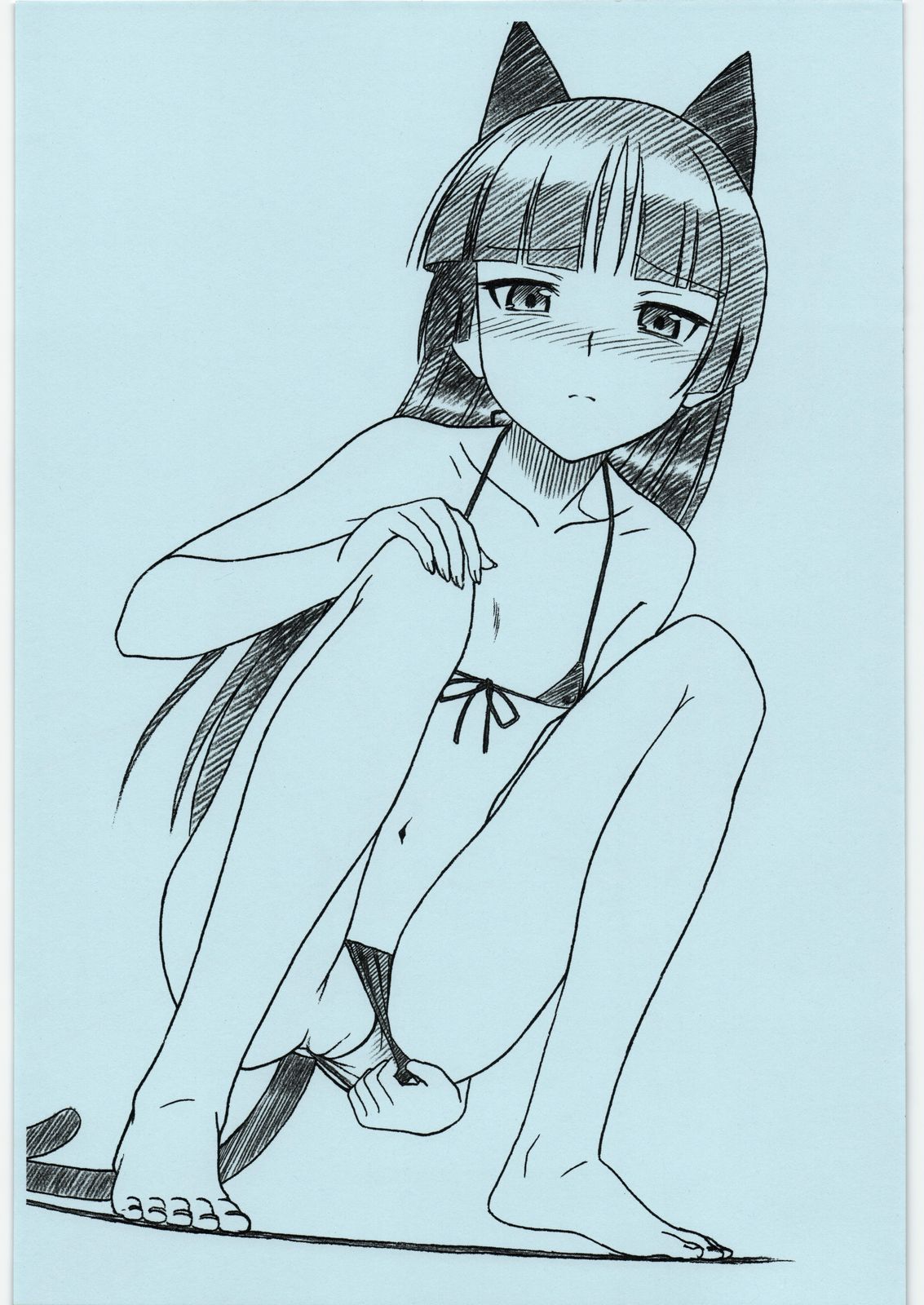 (C81) [MEKONGDELTA&DELTAFORCE (ROUTE39, ZENKI)] 黒猫さんほんとうにあぶないよ。EX (俺の妹がこんなに可愛いわけがない)