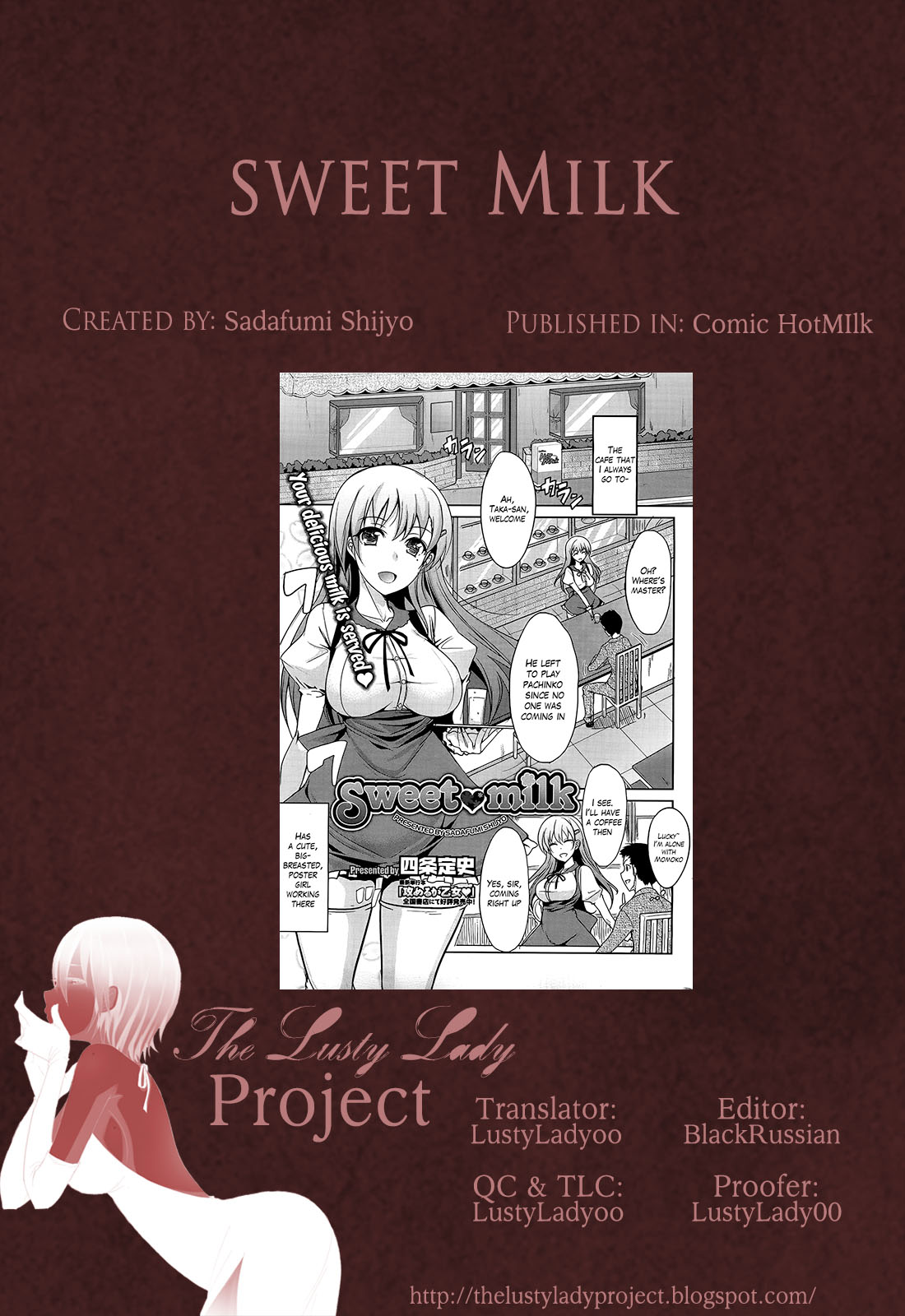 [四条定史] Sweet milk (コミックホットミルク 2013年1月号) [英訳]