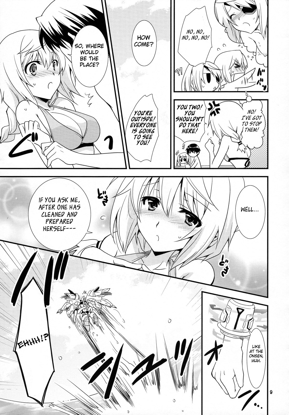 (C83) [茶菓子裁判 (山吹ムック)] シャル×ラウxSummer Sea (インフィニット・ストラトス) [英訳]