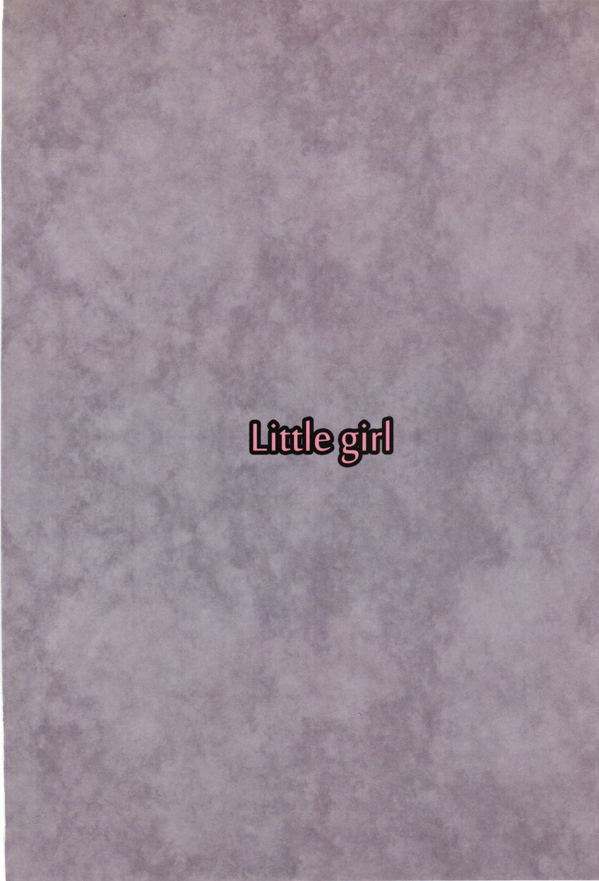 (C80) [Mieow (らする)] Little Girl 3 [英訳]