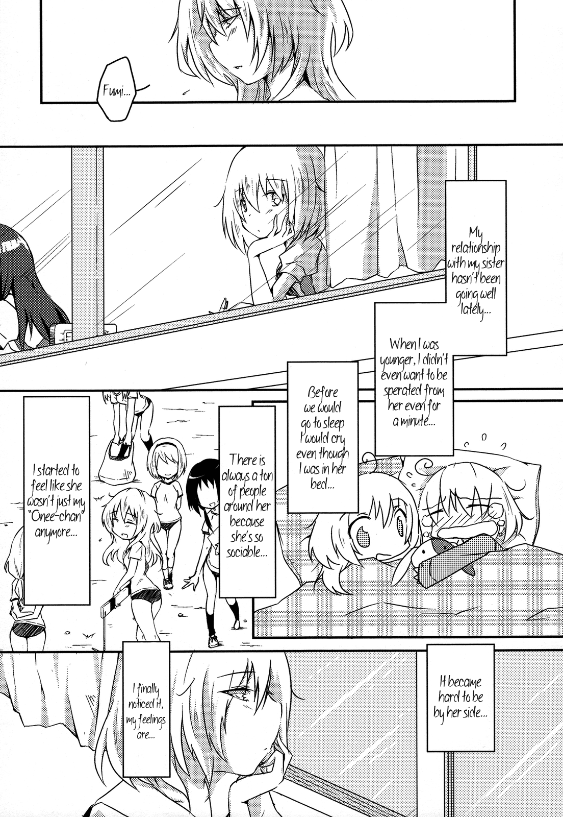 [オリコ] おねえちゃんといっしょ (桃百合 ～Forbidden Sisters) [英訳]