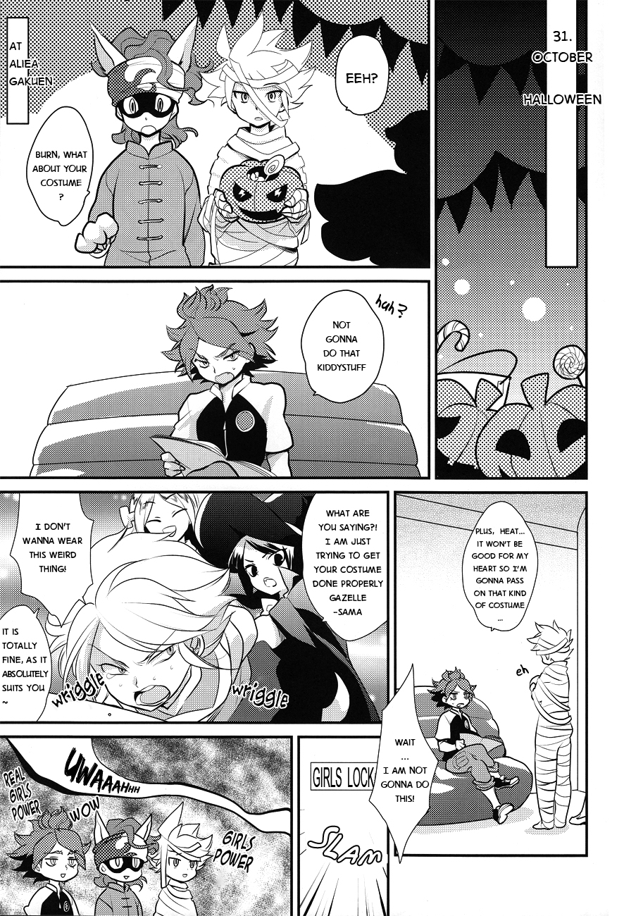 [極道大元帥 (加山紀章)] Halloween Alien (イナズマイレブン) [英訳] [2010-10-24]