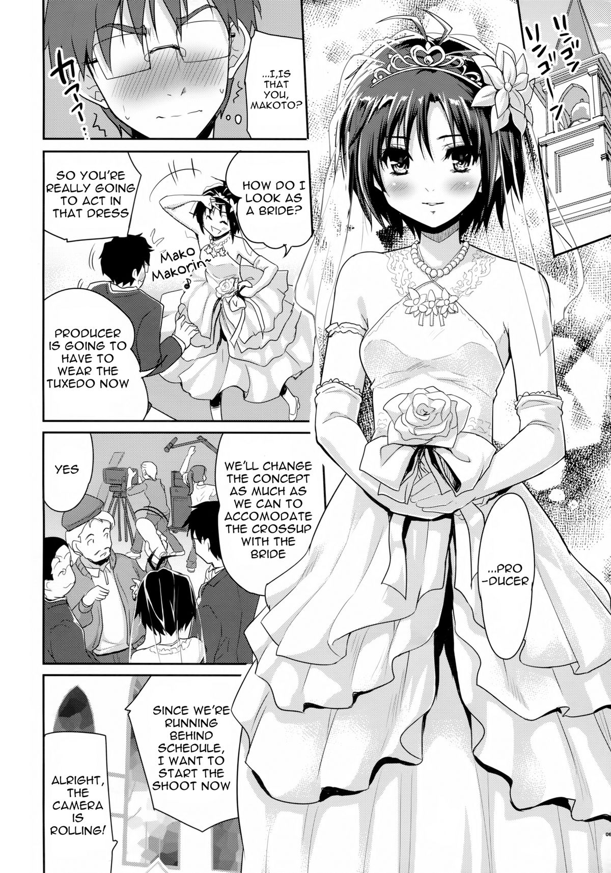 (C82) [んみゅ (唐辛子ひでゆ)] Bridal Tune (アイドルマスター) [英訳]