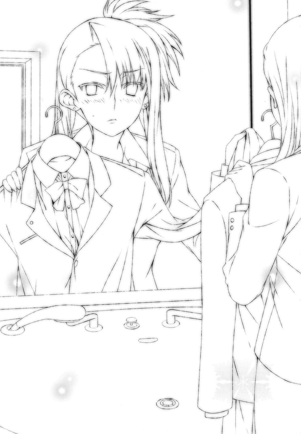 (サンクリ57) [Jekyll and Hyde (観月真)] 風岡麻理の制服と有休 (WHITE ALBUM 2)
