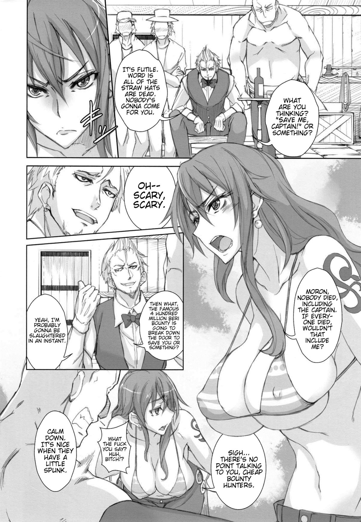 (C82) [真面目屋 (isao)] GrandLine Chronicle 2 雷乳 (ワンピース) [英訳]