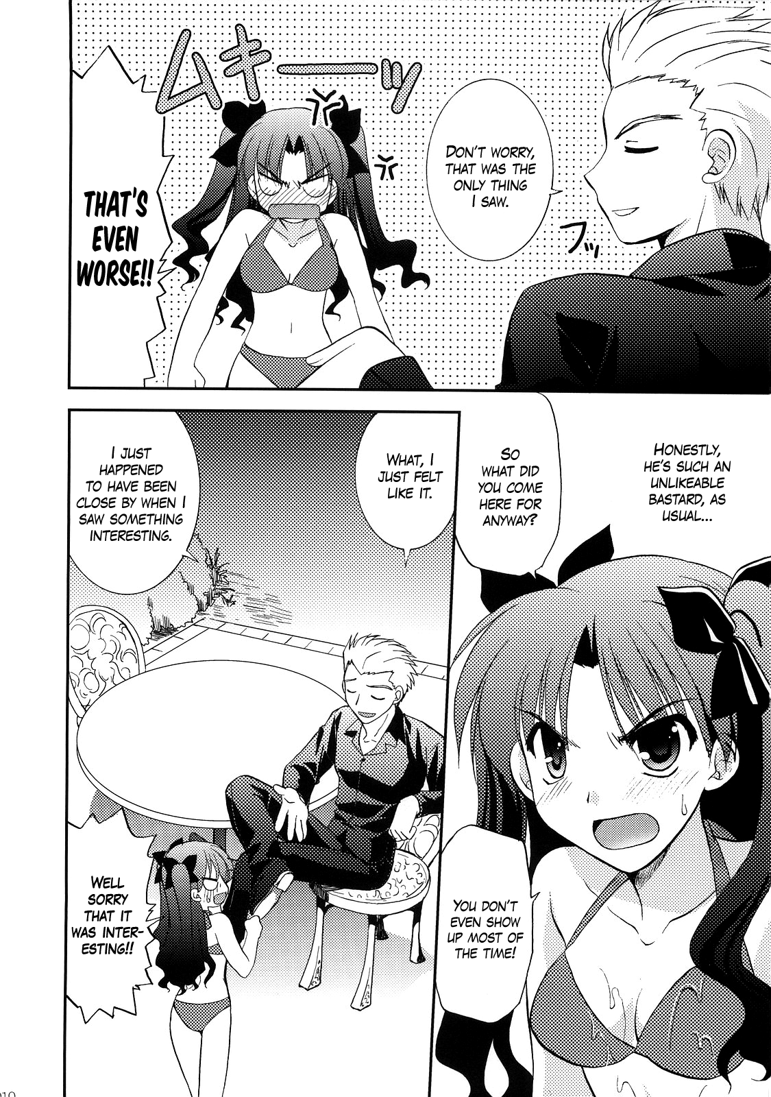 (C72) [C・A・T (森崎くるみ)] RED/II (Fate/stay night) [英訳]
