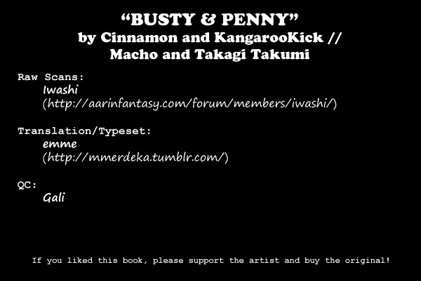 [シナモン, KANGAROO KICK (Macho, Takagi Takumi)] BUSTY & PENNY (TIGER & BUNNY) [英訳]