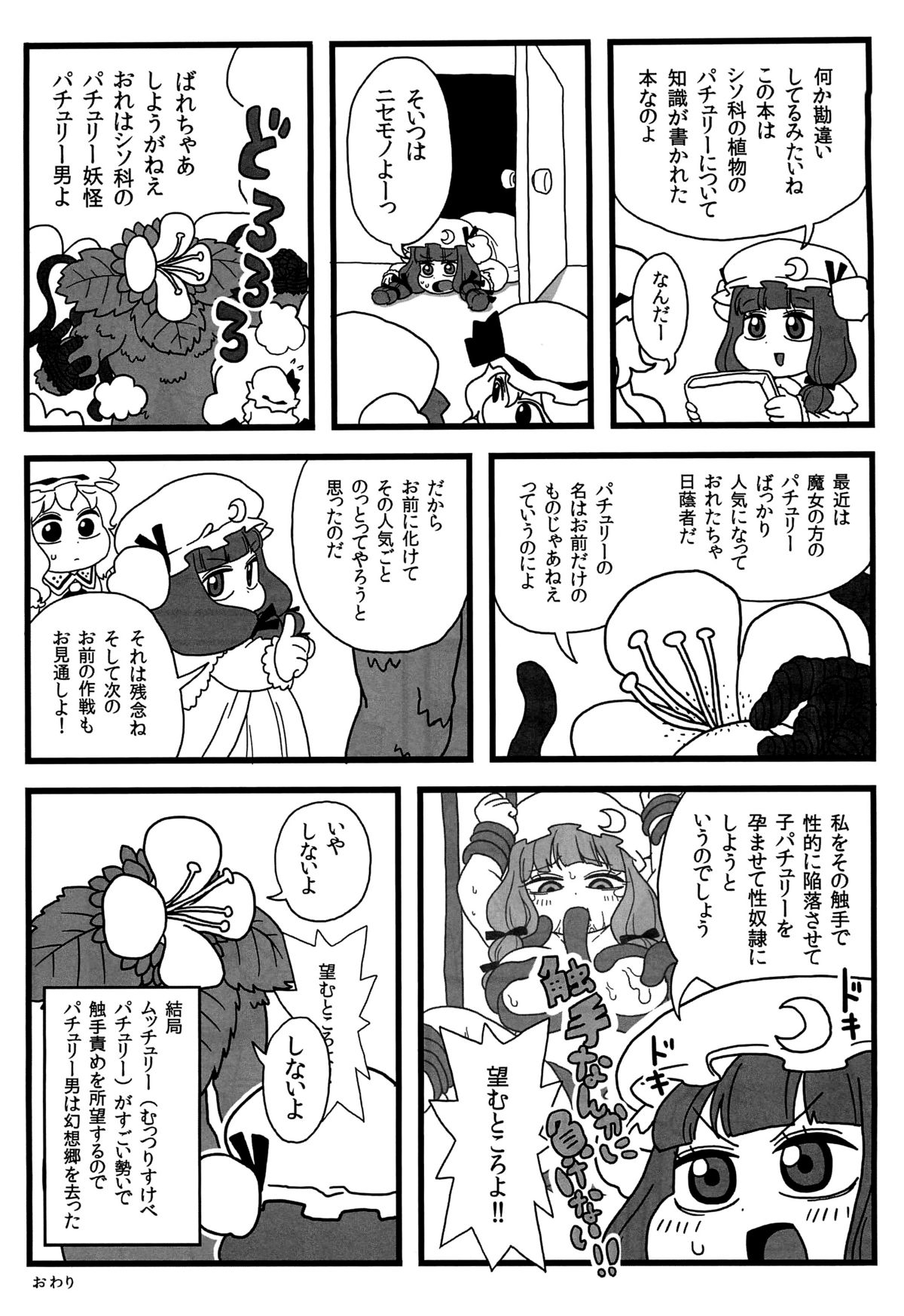 (紅のひろば8) [するどいマンのいるところ (仁人)] パチュリーがいっぱい (東方Project)