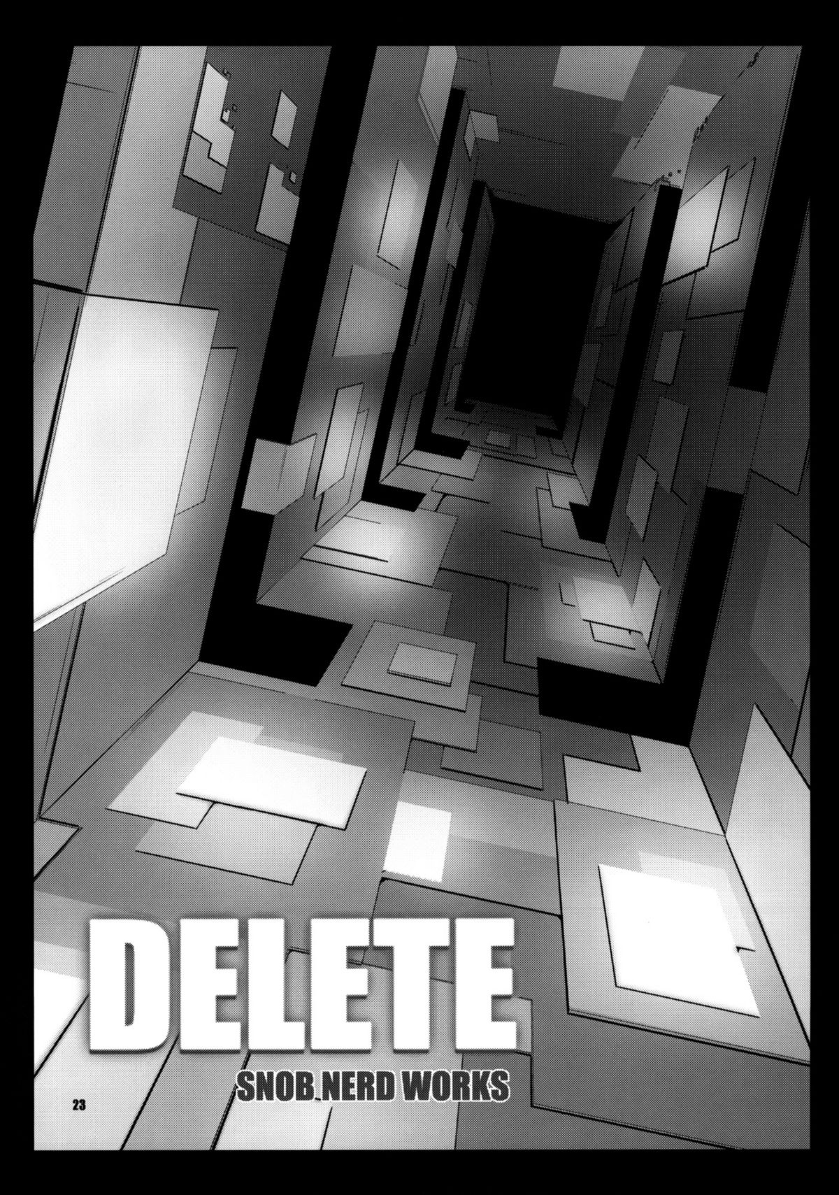(C82) [SNOB NERD WORKS (さめだ小判)] DELETE (ソードアート・オンライン) [英訳]