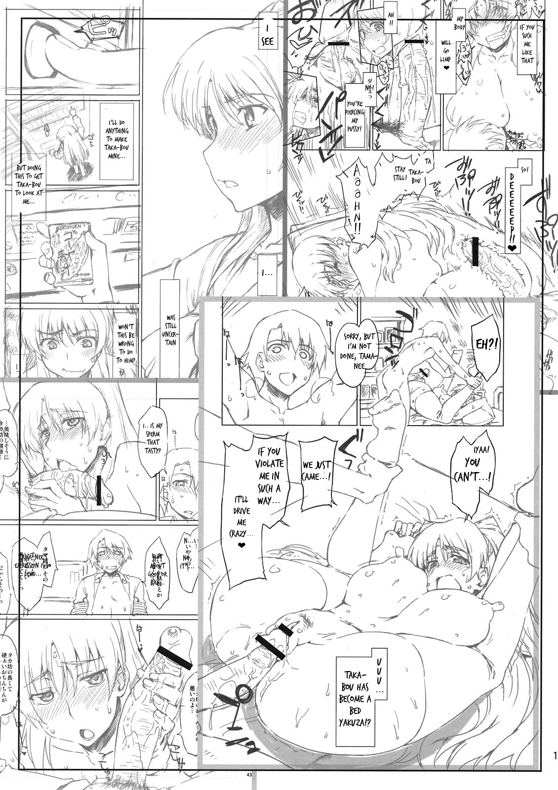 (C81) [沙悟荘 (瀬浦沙悟)] たまぶら (トゥハート2) [英訳]