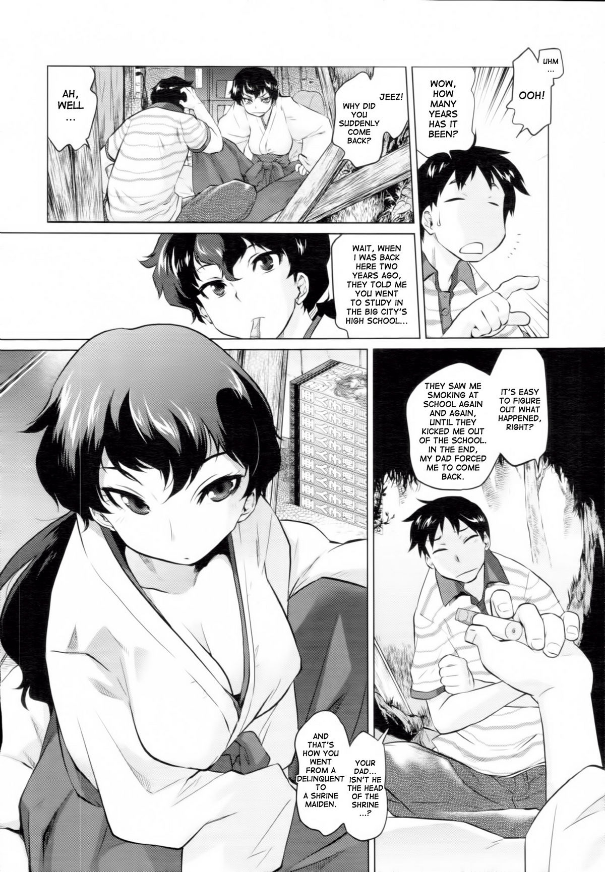 [ともつか治臣] SECRET BASE (COMIC天魔 2010年12月号) [英訳]