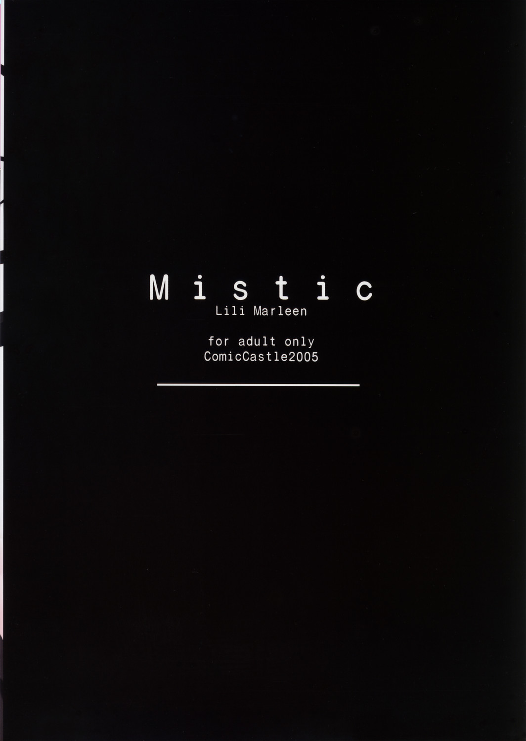 [リリーマルレーン (きのはらひかる)] mistic (Fate/stay night)