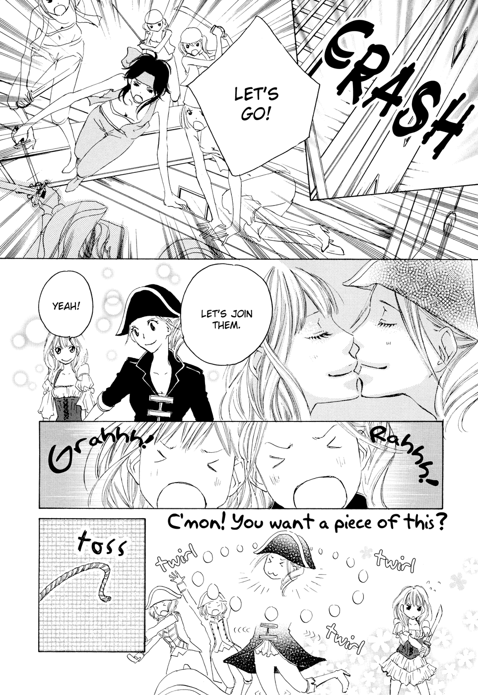 【高橋いつみ】ラブフラッグガールズ!! Ch.1-8（完全）[英語] [リリシャス]