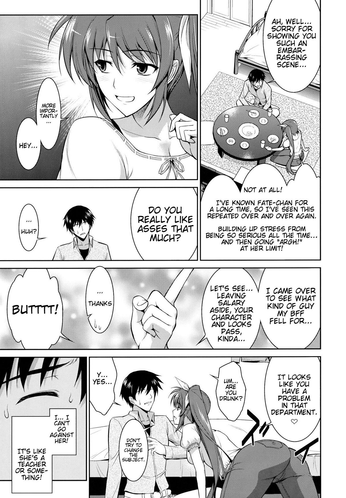 (COMIC1☆6) [Type-G (イシガキタカシ)] 俺となのはとワンルーム (魔法少女リリカルなのはStrikerS) [英訳]
