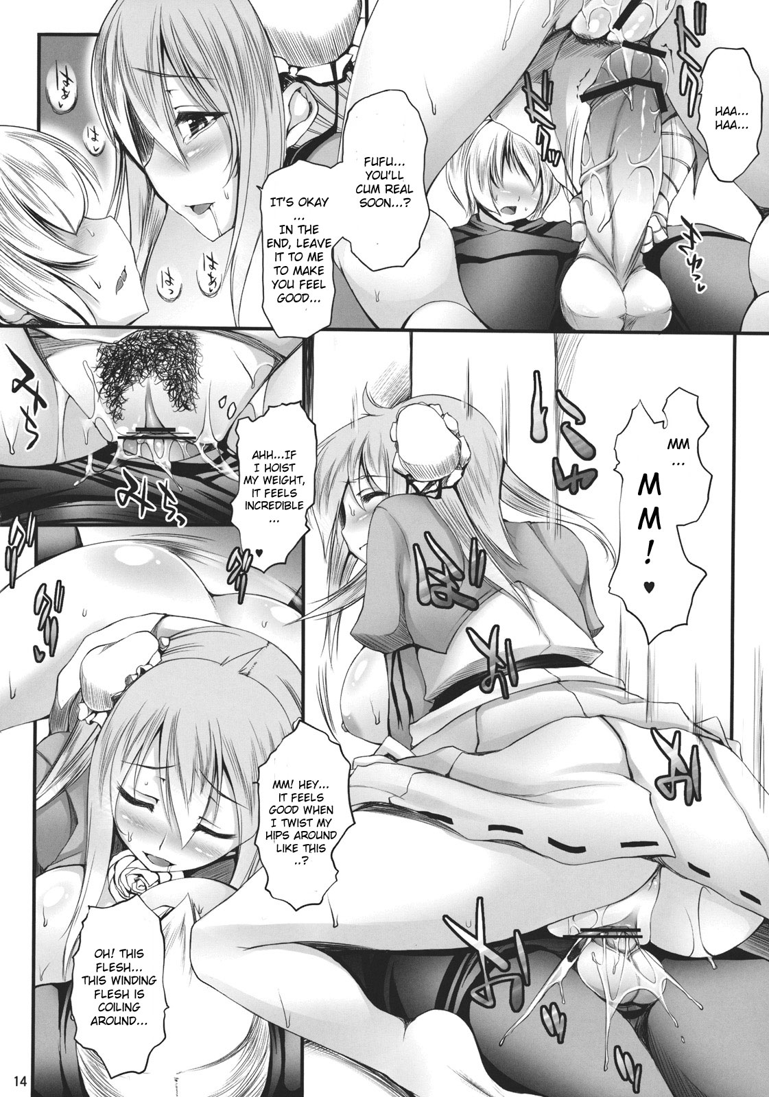 (C81) [また明日。 (太平さんせっと)] 彼女の部屋を訪ねたら (東方Project) [英訳]