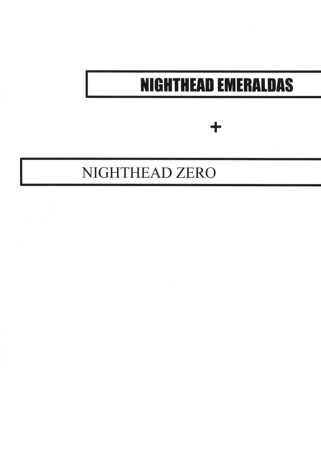 (C81) [サークル太平天国 (改多丸)] NightHead+2 (宇宙海賊キャプテンハーロック) [DL版]