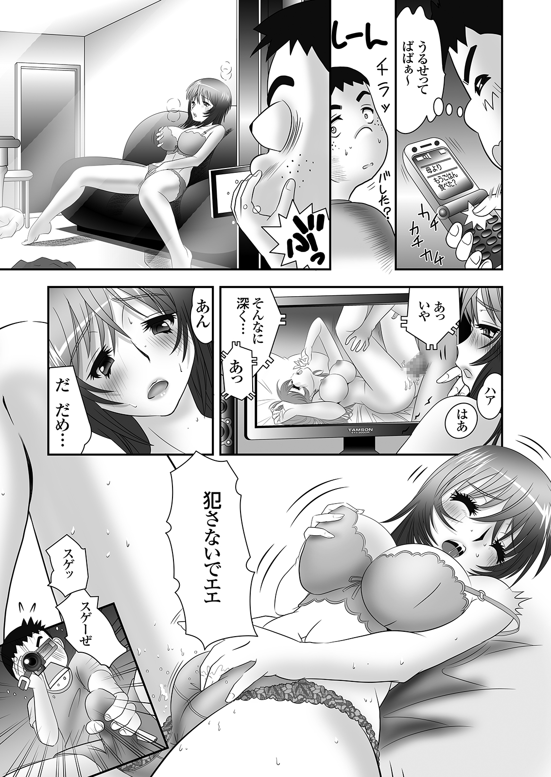 (同人誌)[DOUJIN3ARIES] 隣に住むOLのパンティーを盗んでオナニーする変態少年とその仲間